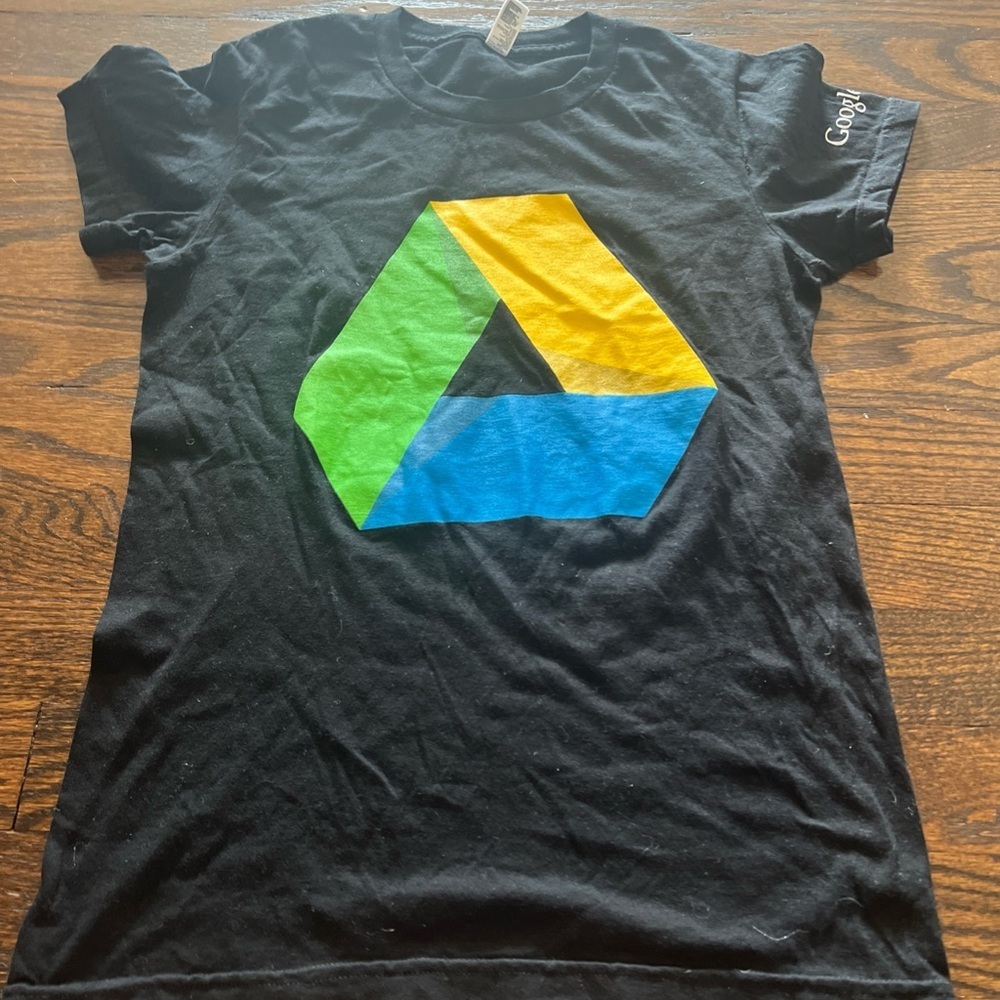 GOOGLE Shirt Women’s Sz Small American Apparel